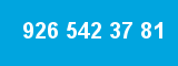 926 542 37 81